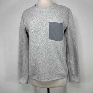 Arc'teryx Sweater Women’s Medium Covert Fleece Pocket Pullover Crewneck Gray